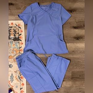 Ceil blue scrubs